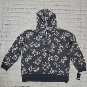Angels Forever Young Women’s Pullover Floral Lounge Hoodie NWT
